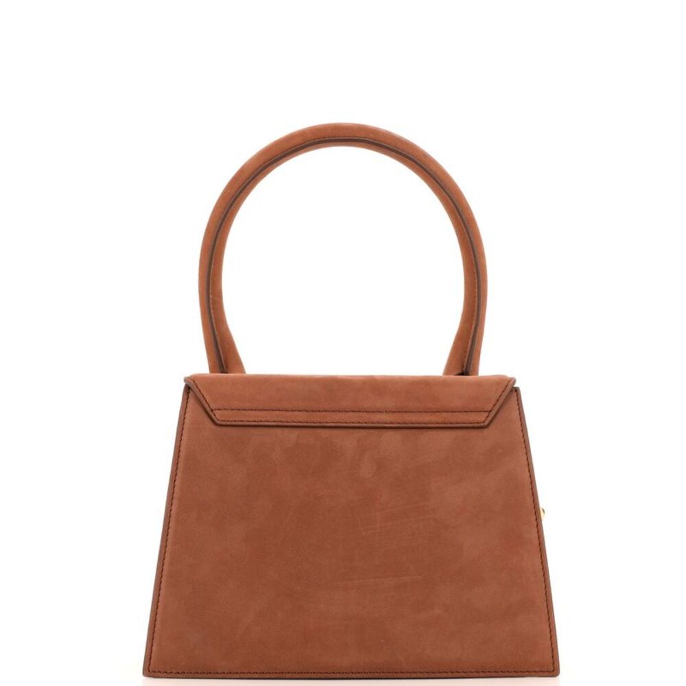 Jacquemus Le Grand Chiquito Bag Nubuck Large Brown - Picture 3 of 6